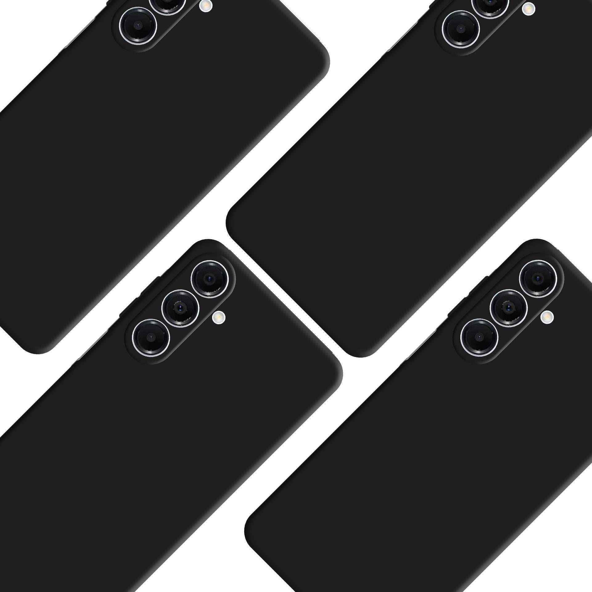 3mk Matt Case Pro, skirtas Samsung Galaxy A17 5G – matinė juoda -- Samsung Galaxy A17 5G