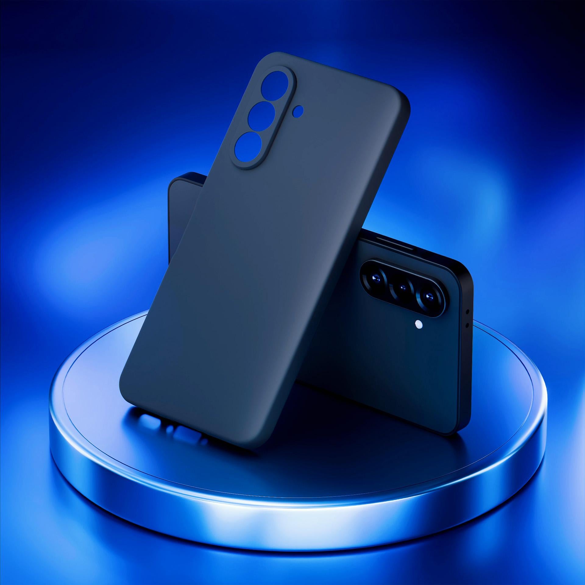 3mk Matt Case Pro, skirtas Samsung Galaxy A56 – matinė juoda