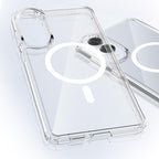 3mk Armor MagCase, skirtas Samsung Galaxy S25 Edge – skaidrus