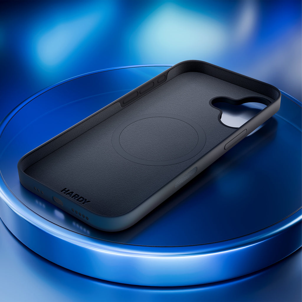 3mk Hardy Silicone MagCase, skirtas iPhone 16 Plus – pilka