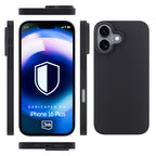 3mk Hardy Silicone MagCase, skirtas iPhone 16 Plus – pilka