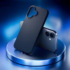 3mk Hardy Silicone MagCase, skirtas iPhone 16 Plus – pilka