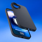 3mk Hardy Silicone MagCase, skirtas iPhone 16 Plus – pilka