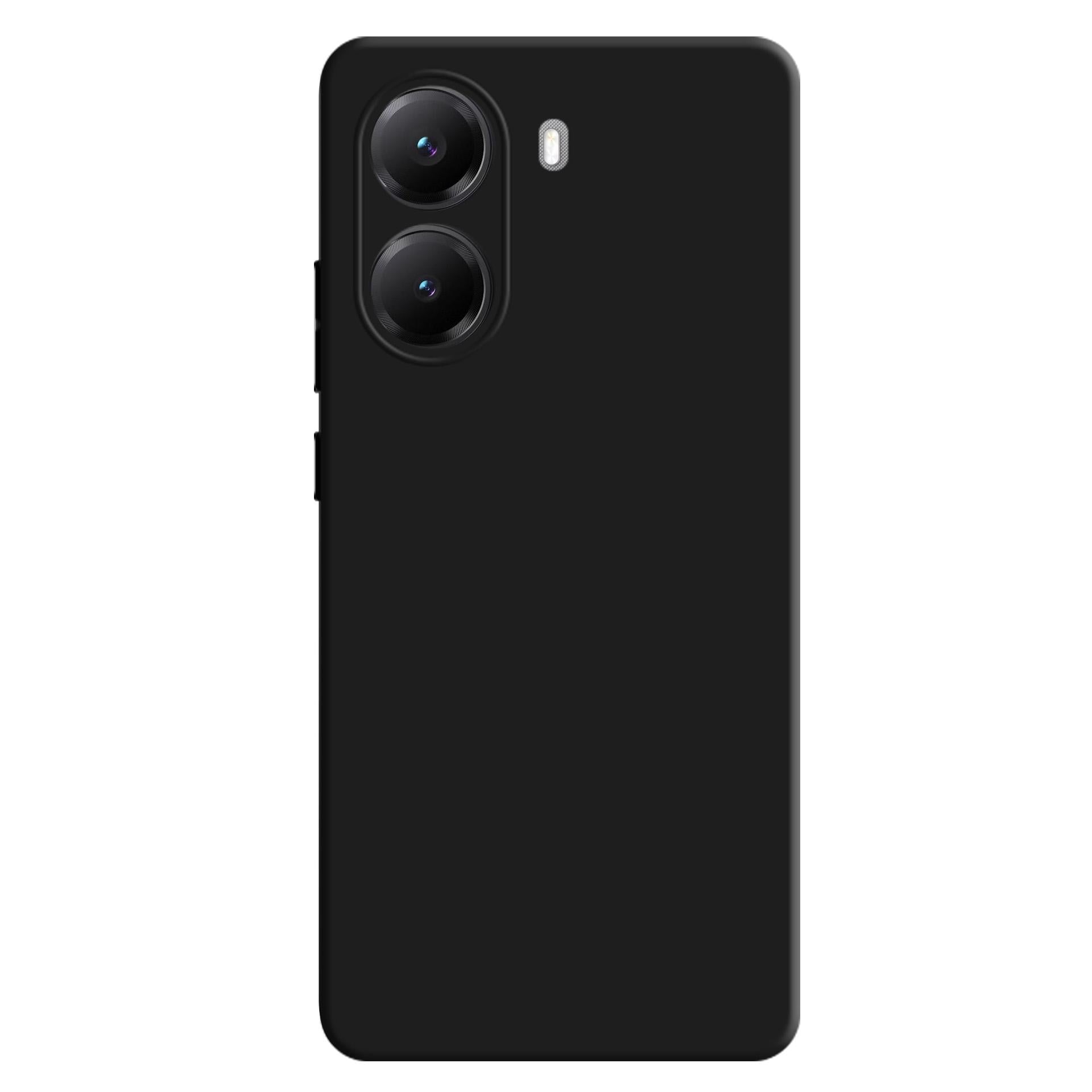 3mk Matt Case Pro skirtas Xiaomi Poco X7 Pro 5G - Matinė juoda -- Xiaomi Poco X7 Pro 5G