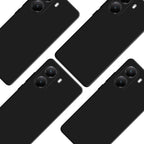 3mk Matt Case Pro skirtas Xiaomi Poco X7 Pro 5G - Matinė juoda -- Xiaomi Poco X7 Pro 5G