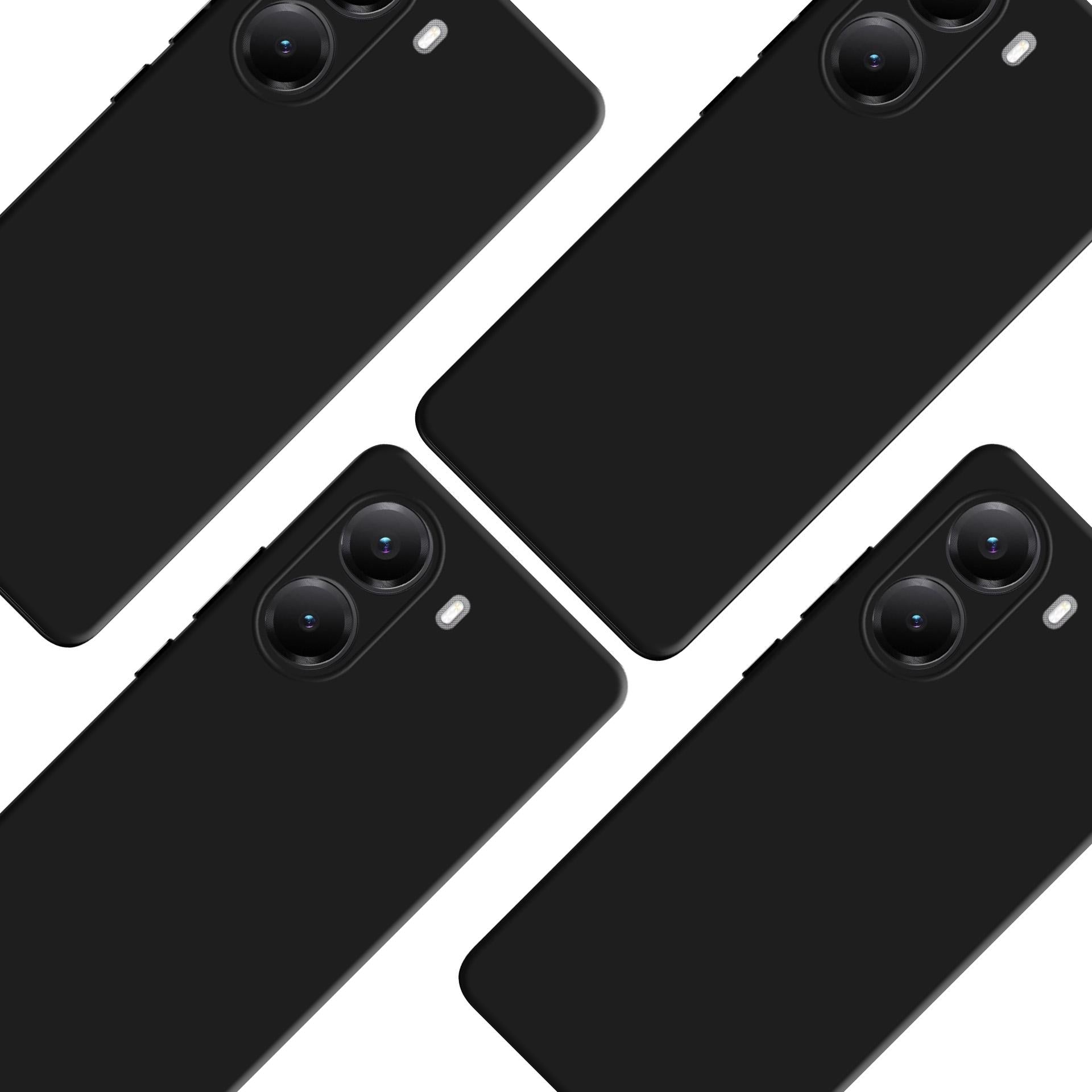 3mk Matt Case Pro skirtas Xiaomi Poco X7 Pro 5G - Matinė juoda -- Xiaomi Poco X7 Pro 5G