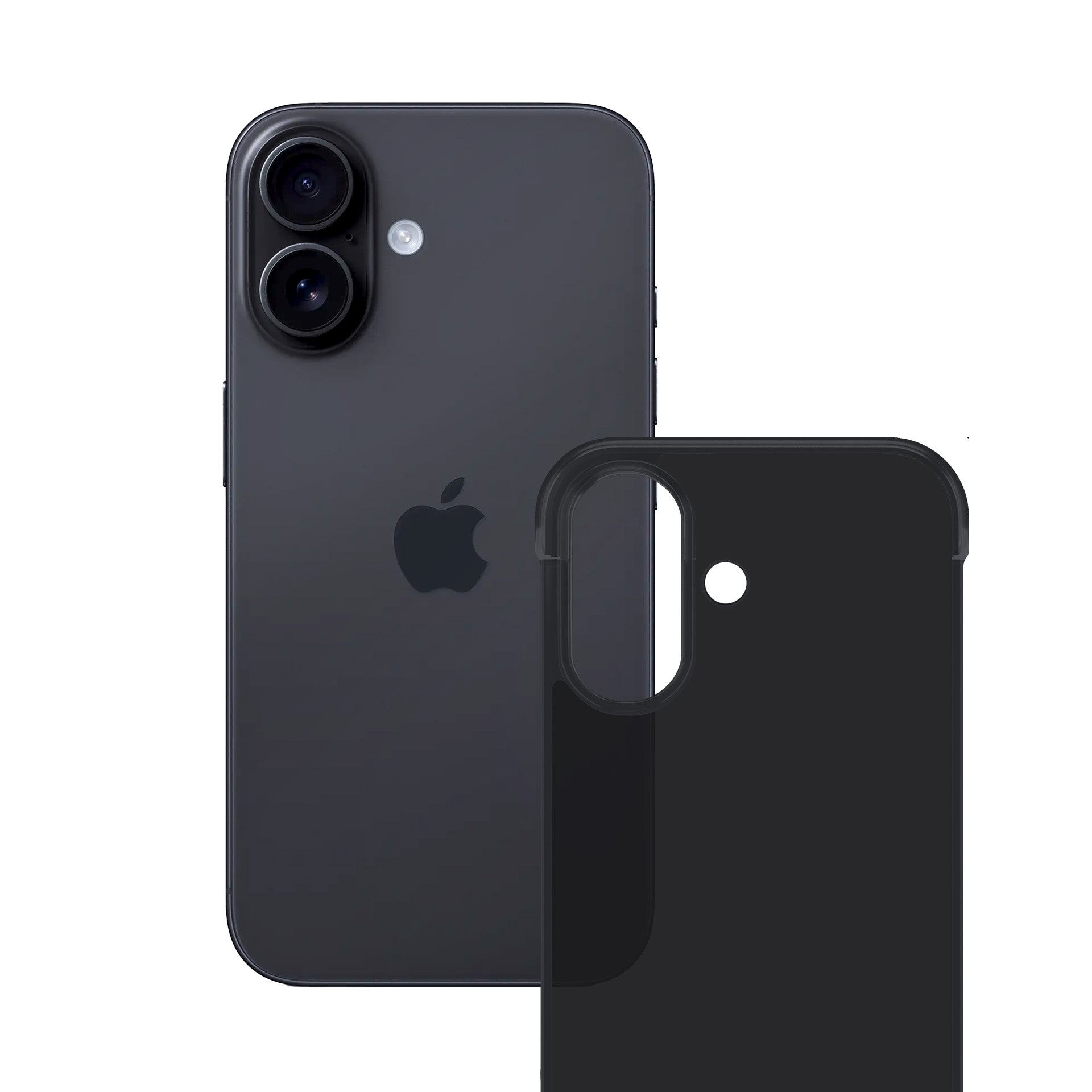 3mk Just20g matinis dėklas, skirtas Apple iPhone 16 Plus – matinė juoda