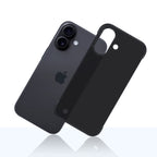 3mk Just20g matinis dėklas, skirtas Apple iPhone 16 Plus – matinė juoda