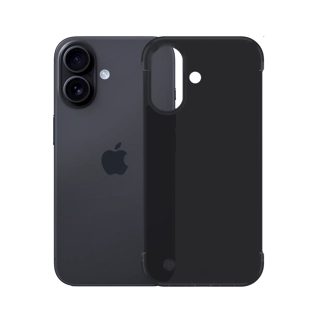 3mk Just20g matinis dėklas, skirtas Apple iPhone 16 Plus – matinė juoda