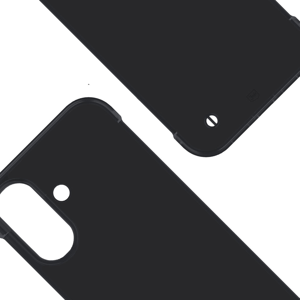 3mk Just20g matinis dėklas, skirtas Apple iPhone 16 Plus – matinė juoda