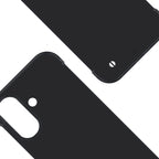 3mk Just20g matinis dėklas, skirtas Apple iPhone 16 Plus – matinė juoda