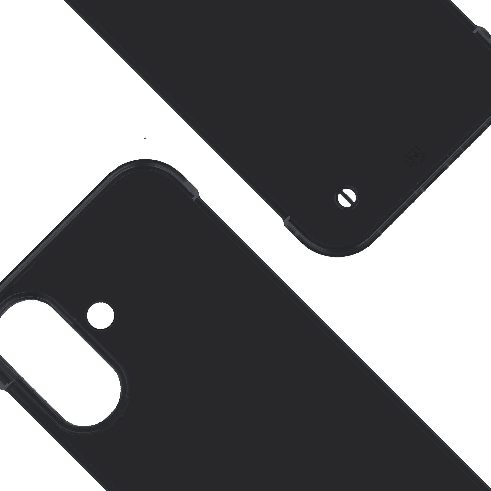 3mk Just20g matinis dėklas, skirtas Apple iPhone 16 Plus – matinė juoda