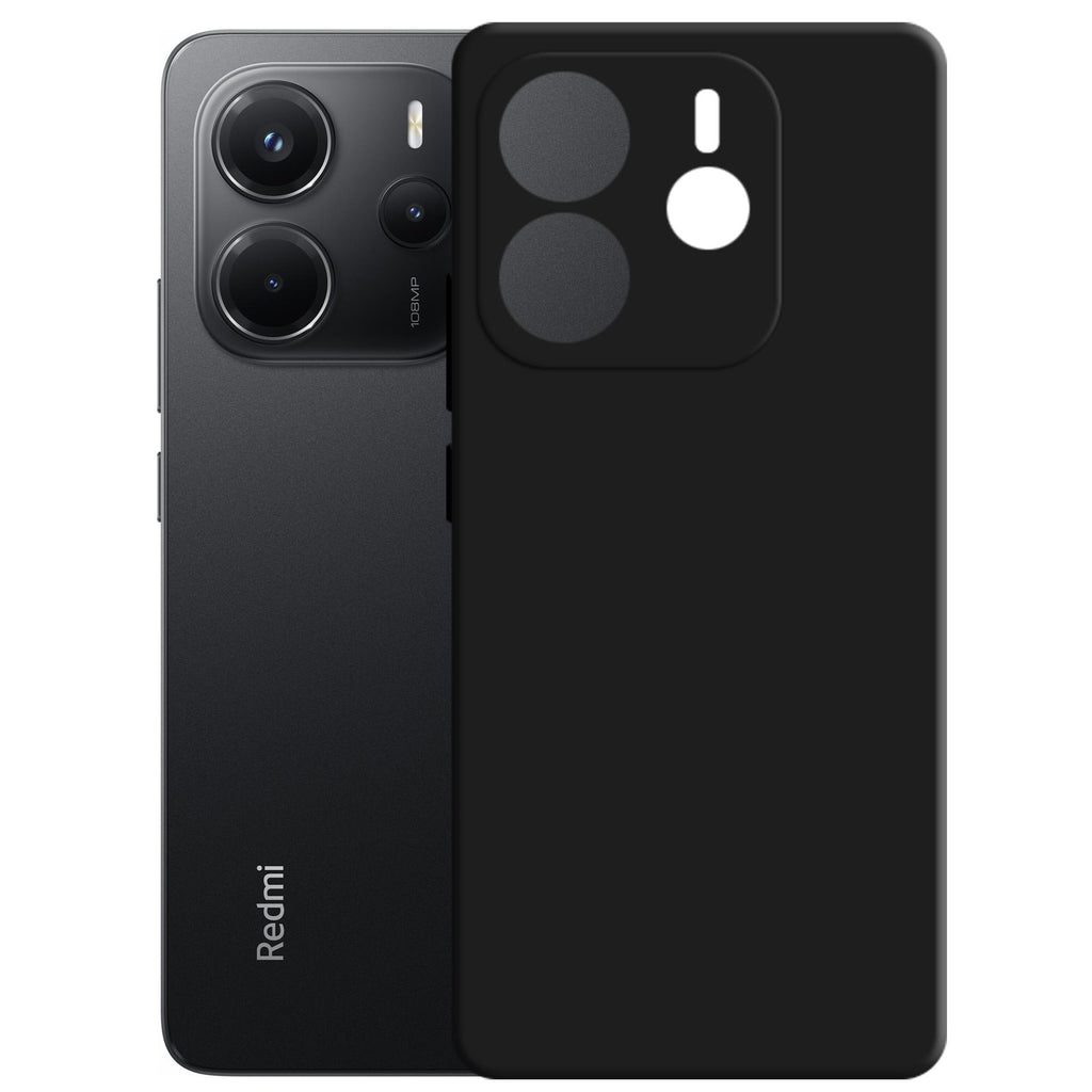 3mk Matt Case Pro dėklas, skirtas Xiaomi Redmi Note 14 4G - matinė juoda