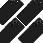 3mk Matt Case Pro dėklas, skirtas Xiaomi Redmi Note 14 4G - matinė juoda