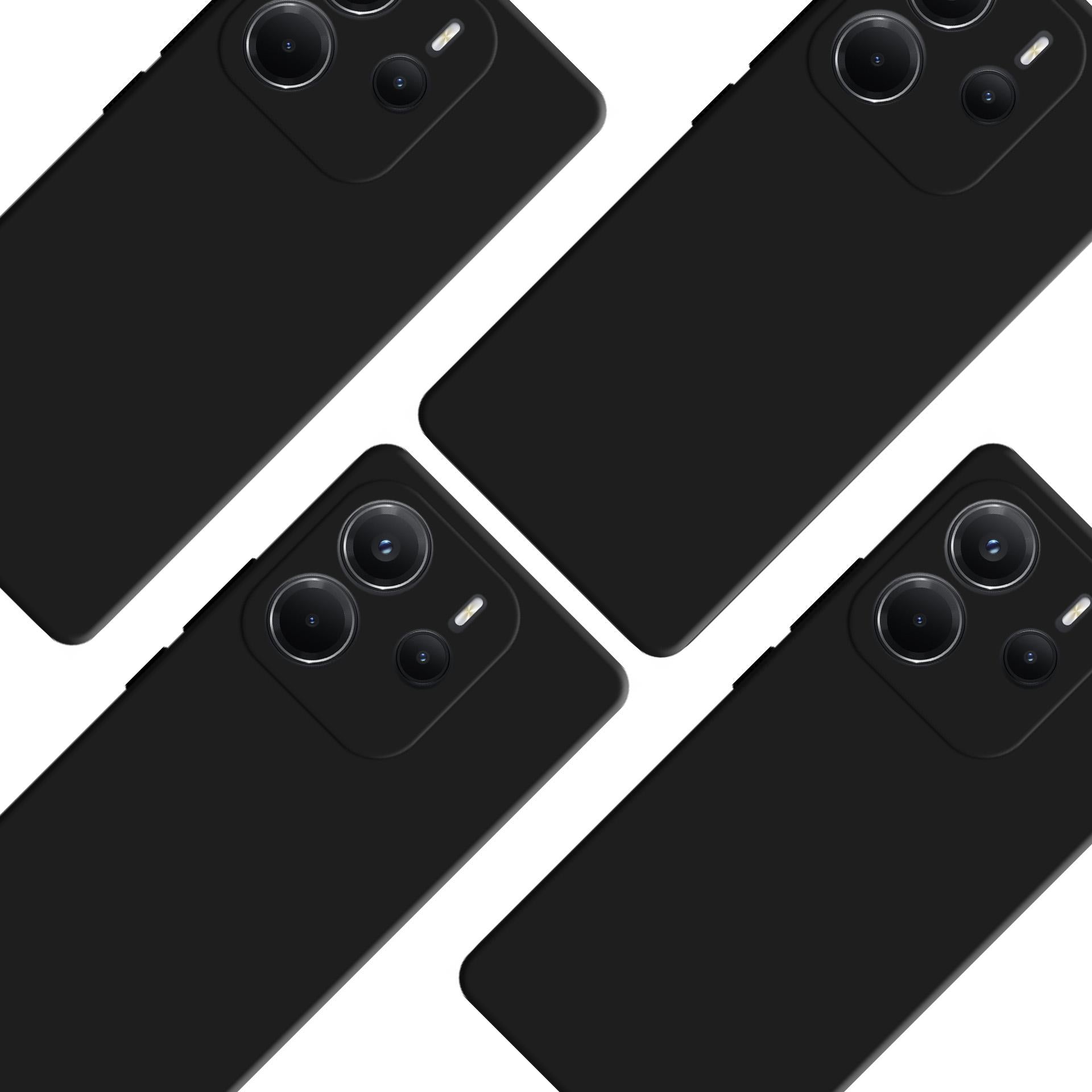 3mk Matt Case Pro dėklas, skirtas Xiaomi Redmi Note 14 4G - matinė juoda