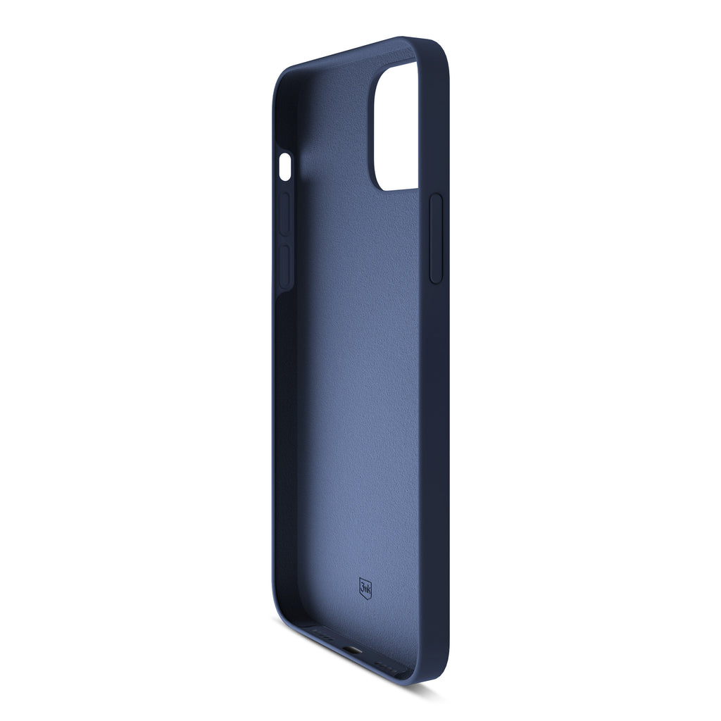 3mk silikoninis dėklas, skirtas iPhone 15 Plus – tamsiai mėlynas -- iPhone 15 Plus