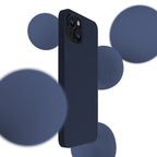 3mk silikoninis dėklas, skirtas iPhone 15 Plus – tamsiai mėlynas -- iPhone 15 Plus