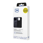 3mk Just20g matinis dėklas, skirtas Apple iPhone 15 Pro – matinė juoda