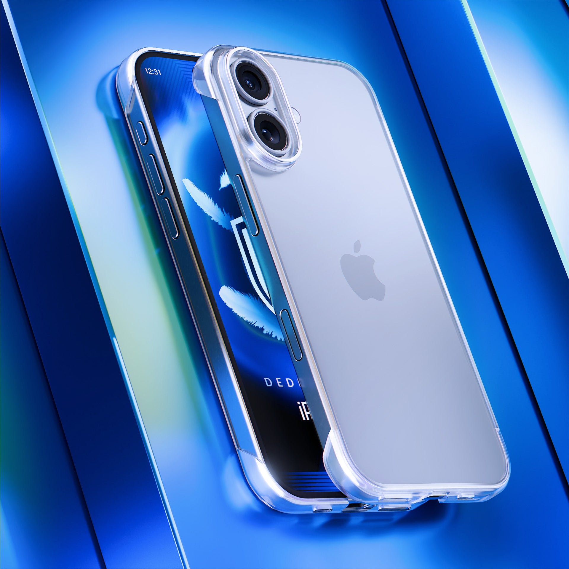 3mk Just20g skaidrus dėklas Apple iPhone 16 - skaidrus