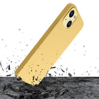 3mk Hardy Silicone MagCase dėklas iPhone 15 Plus - geltonas
