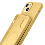3mk Hardy Silicone MagCase dėklas iPhone 15 Plus - geltonas