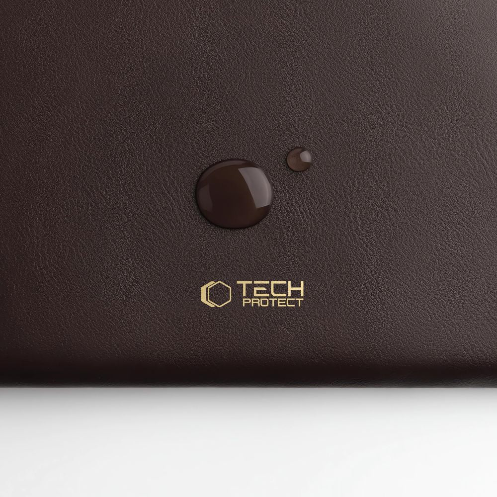 Tech-Protect Fleece nešiojamojo kompiuterio krepšys 13-14" - Rudas -- Laptop Bags