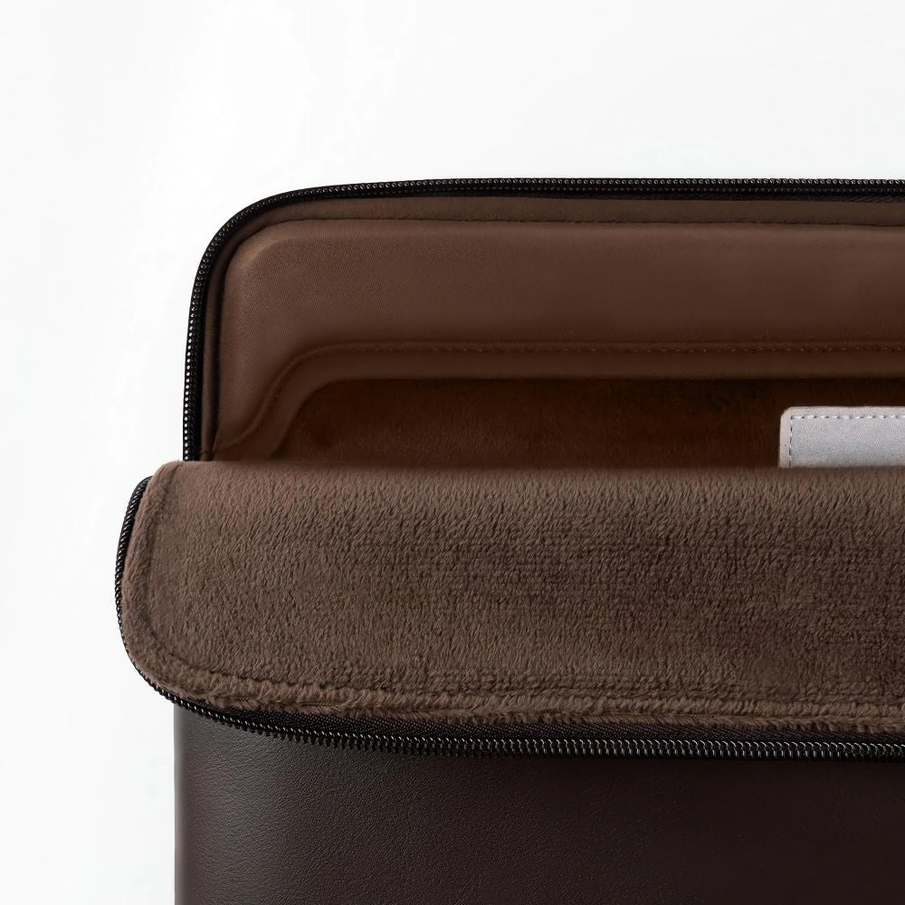 Tech-Protect Fleece nešiojamojo kompiuterio krepšys 13-14" - Rudas -- Laptop Bags