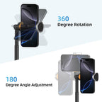Asmenukių lazda Tech-Protect L09S su trikoju – juoda -- Selfie Sticks & Tripods