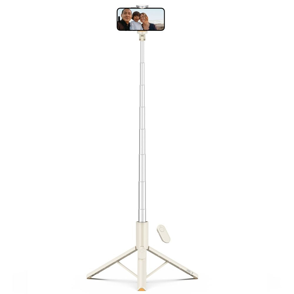 Asmenukių lazda Tech-Protect L09S su trikoju – smėlio -- Selfie Sticks & Tripods