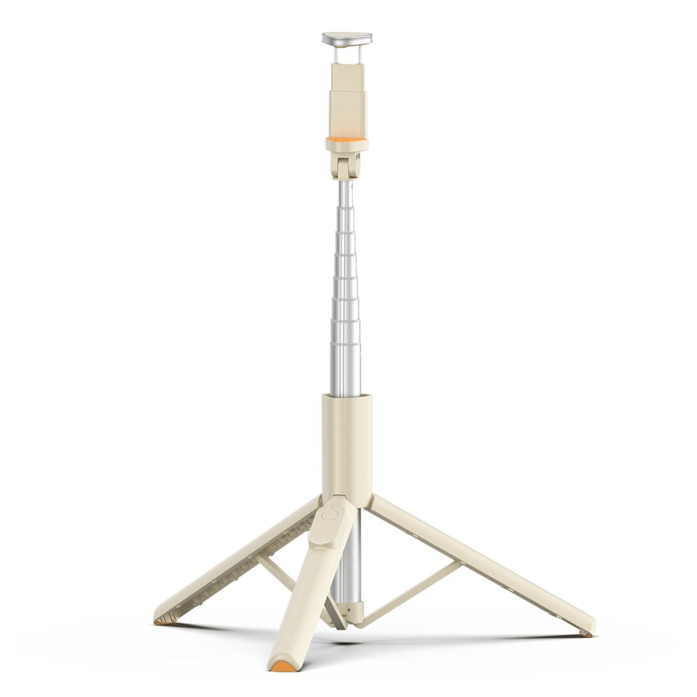 Asmenukių lazda Tech-Protect L09S su trikoju – smėlio -- Selfie Sticks & Tripods