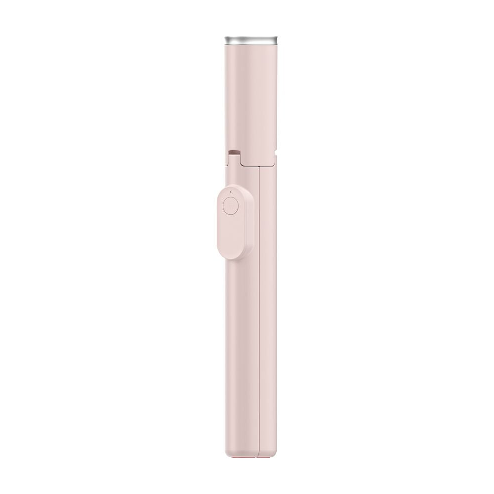 Asmenukių lazda Tech-Protect L09S su trikoju – rožinė -- Selfie Sticks & Tripods