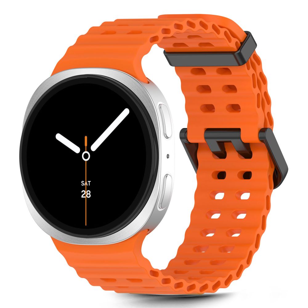 Tech-Protect IconBand Pro dirželis, skirtas Samsung Galaxy Watch 40/44/46 mm – oranžinis -- Samsung Galaxy Watch 40