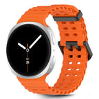 Tech-Protect IconBand Pro dirželis, skirtas Samsung Galaxy Watch 40/44/46 mm – oranžinis -- Samsung Galaxy Watch 40