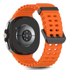 Tech-Protect IconBand Pro dirželis, skirtas Samsung Galaxy Watch 40/44/46 mm – oranžinis -- Samsung Galaxy Watch 40