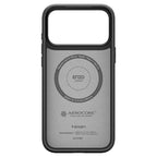 Spigen Enzo Aramid „T“ MagSafe dėklas iPhone 17 Pro – juodas