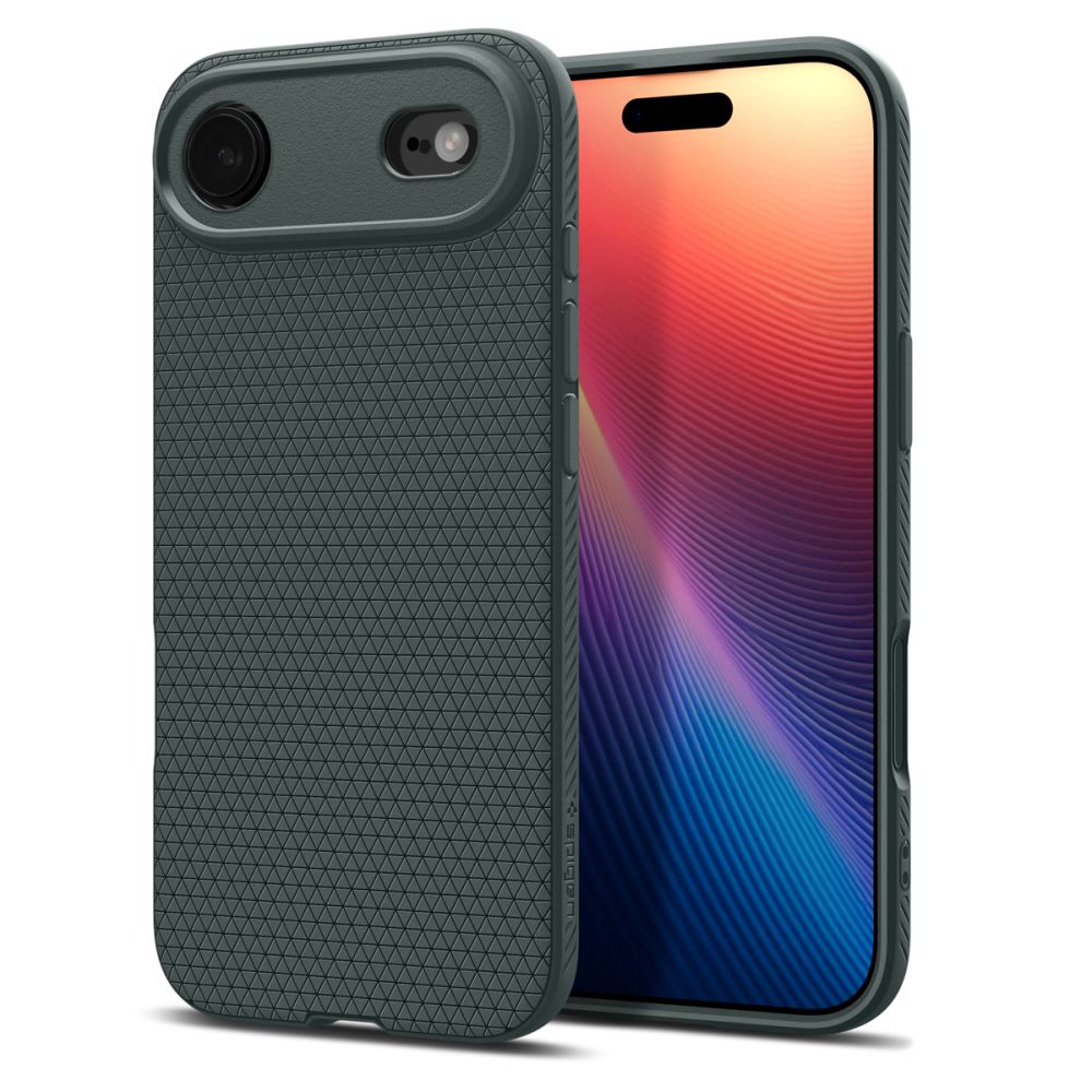 Spigen Liquid Air dėklas iPhone 17 Air – žalias