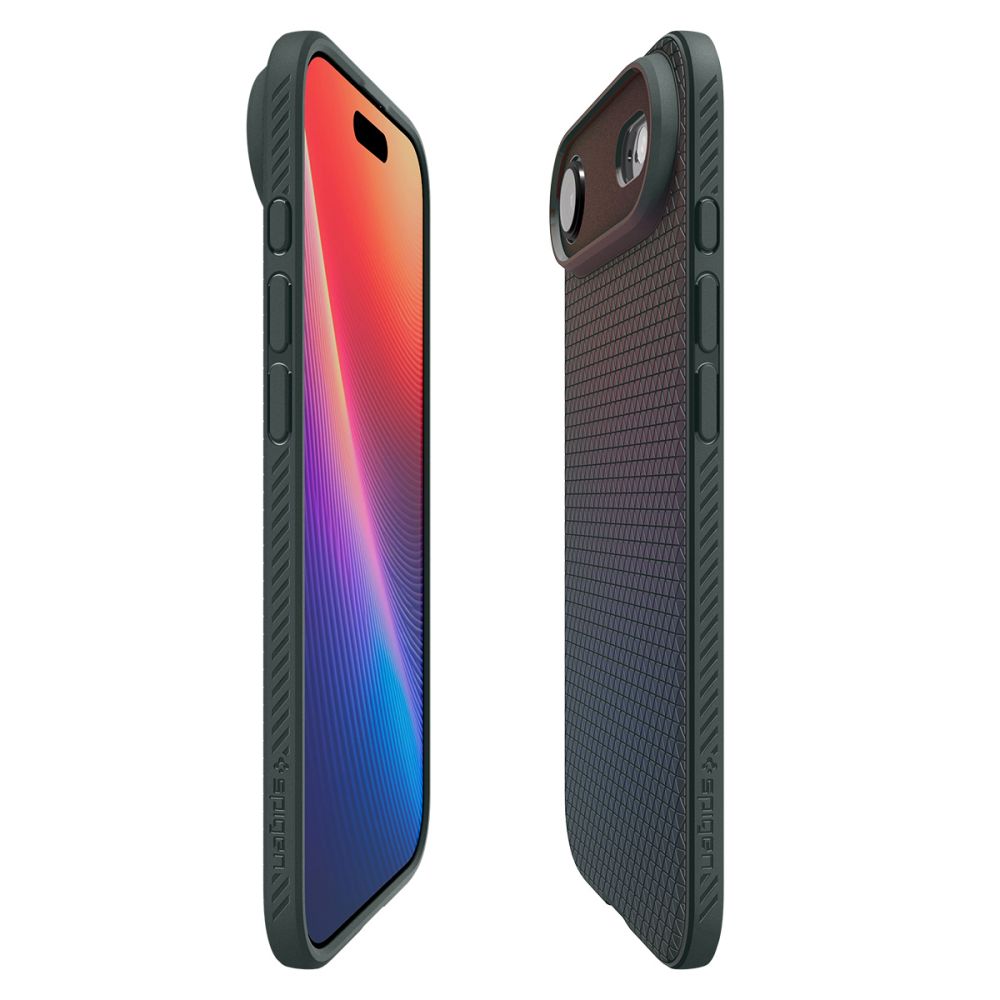 Spigen Liquid Air dėklas iPhone 17 Air – žalias