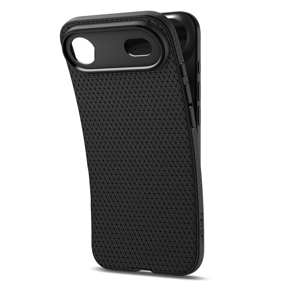 Spigen Liquid Air dėklas iPhone 17 Air – juodas