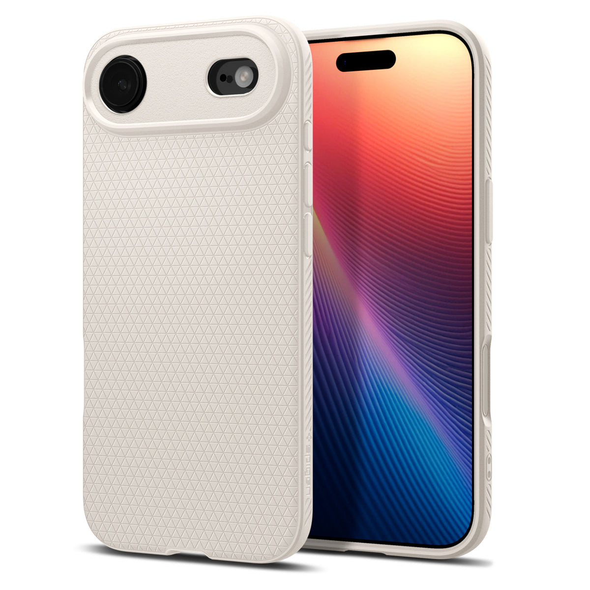 Spigen Liquid Air dėklas iPhone 17 Air – titano
