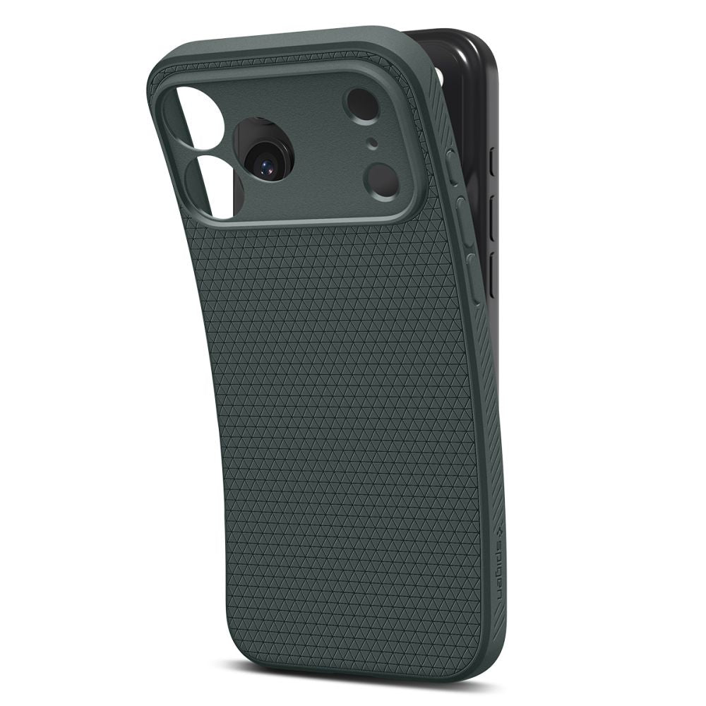 Spigen Liquid Air dėklas iPhone 17 Pro Max – žalias