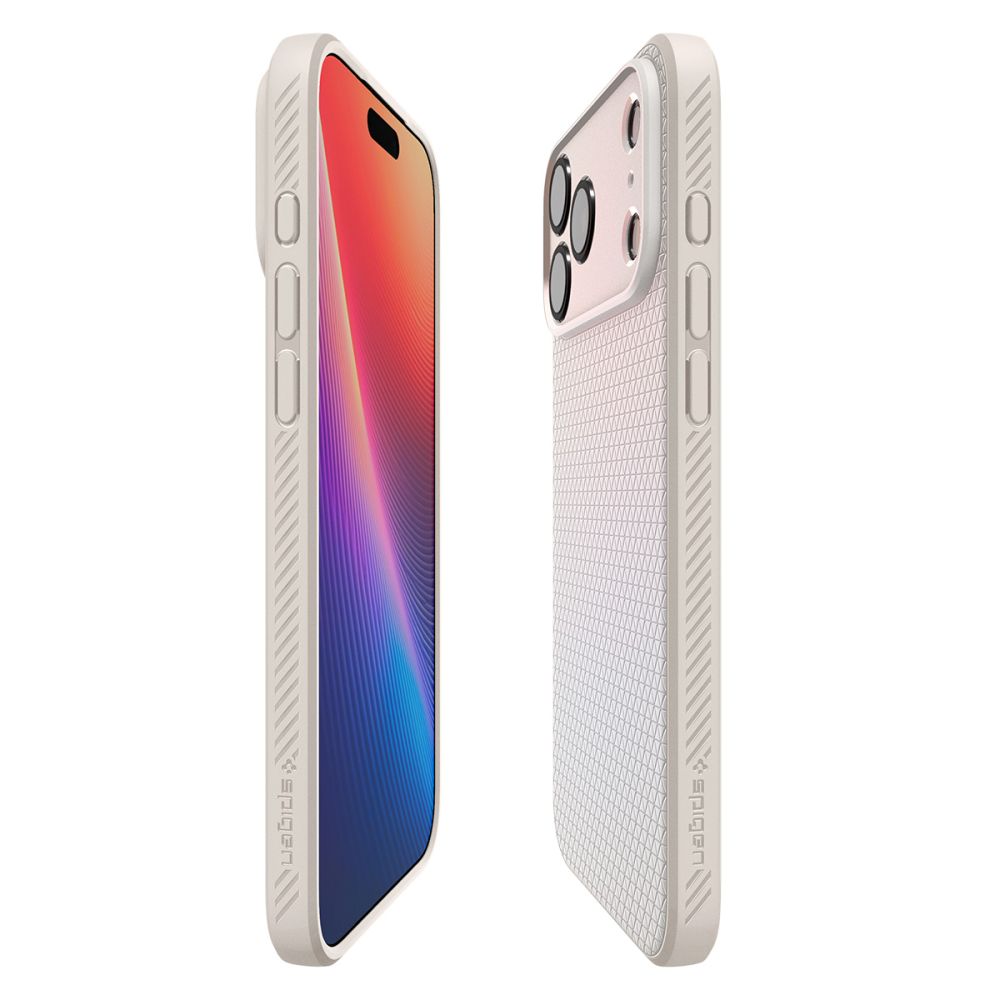 Spigen Liquid Air dėklas iPhone 17 Pro – titano