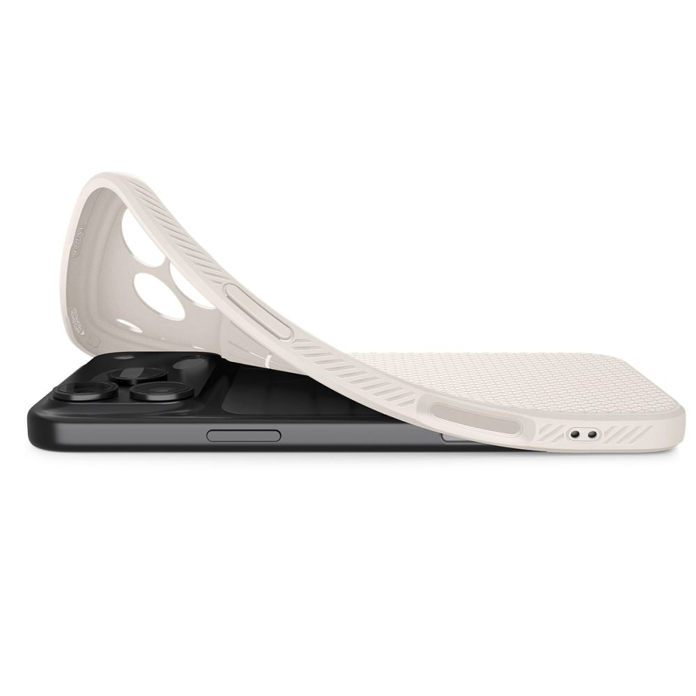 Spigen Liquid Air dėklas iPhone 17 Pro – titano