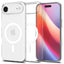 Spigen Liquid Crystal MagSafe dėklas iPhone 17 Air – skaidrus/baltas