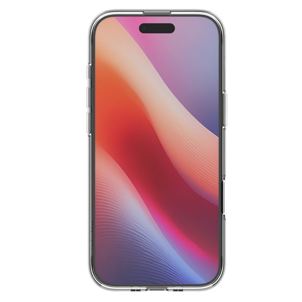 Spigen Liquid Crystal MagSafe dėklas iPhone 17 Air – skaidrus/baltas