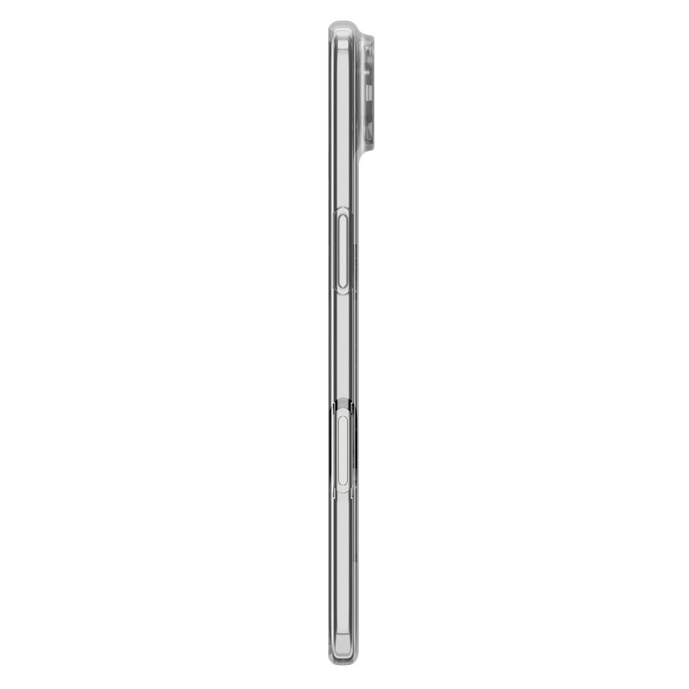 Spigen Liquid Crystal MagSafe dėklas iPhone 17 Air – skaidrus/baltas