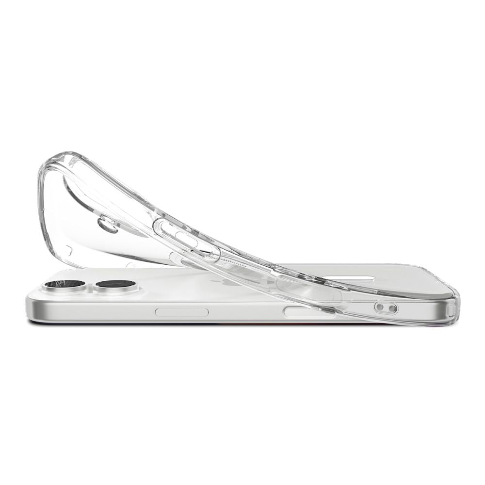 Spigen Liquid Crystal MagSafe dėklas iPhone 17 – skaidrus