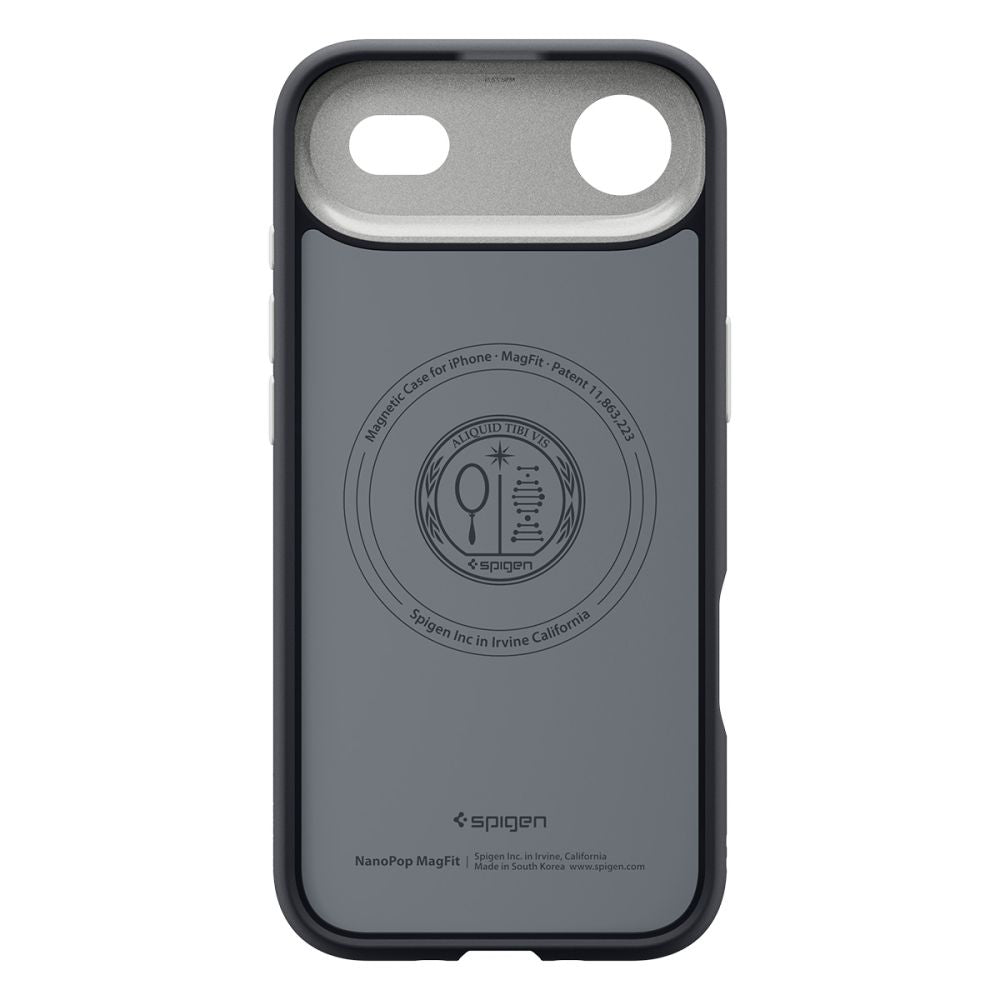 Spigen Nano Pop MagSafe dėklas iPhone 17 Air – juodas
