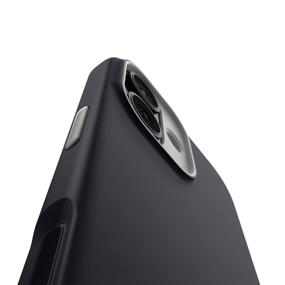 Spigen Nano Pop MagSafe dėklas iPhone 17 – juodas