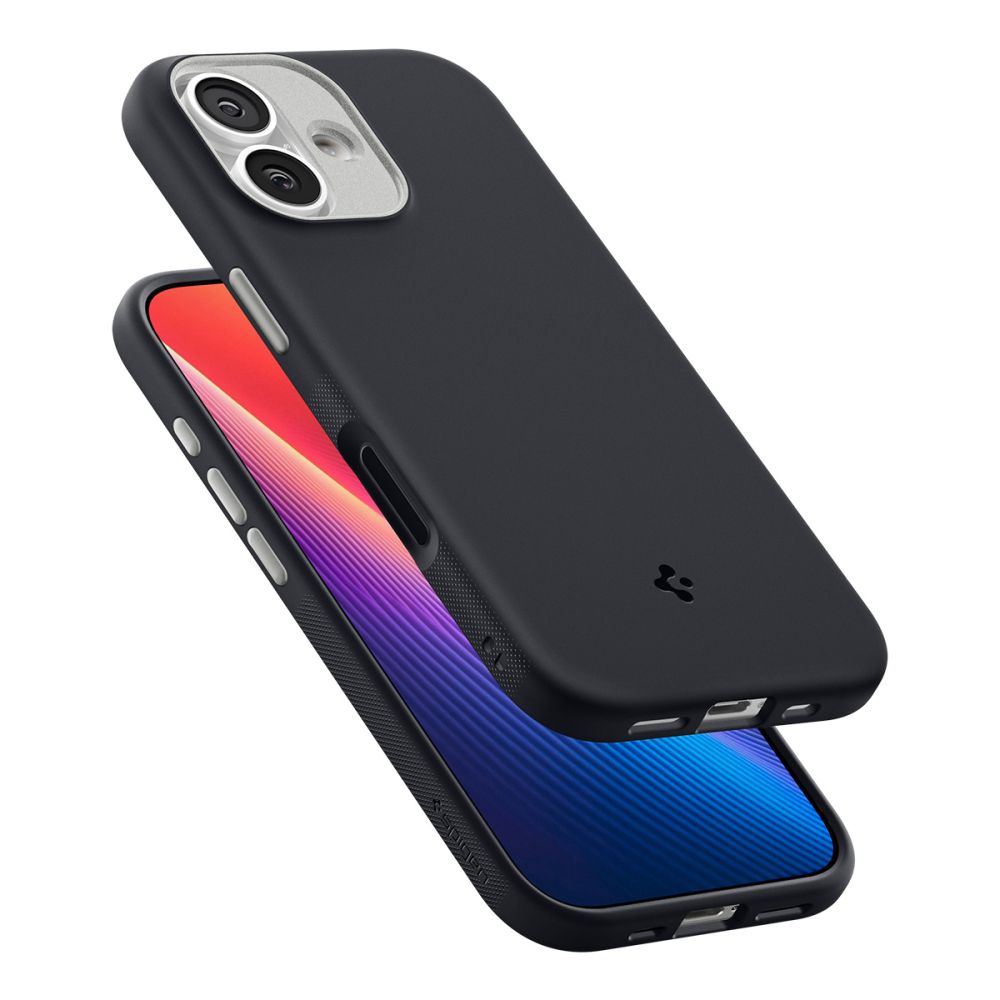 Spigen Nano Pop MagSafe dėklas iPhone 17 – juodas