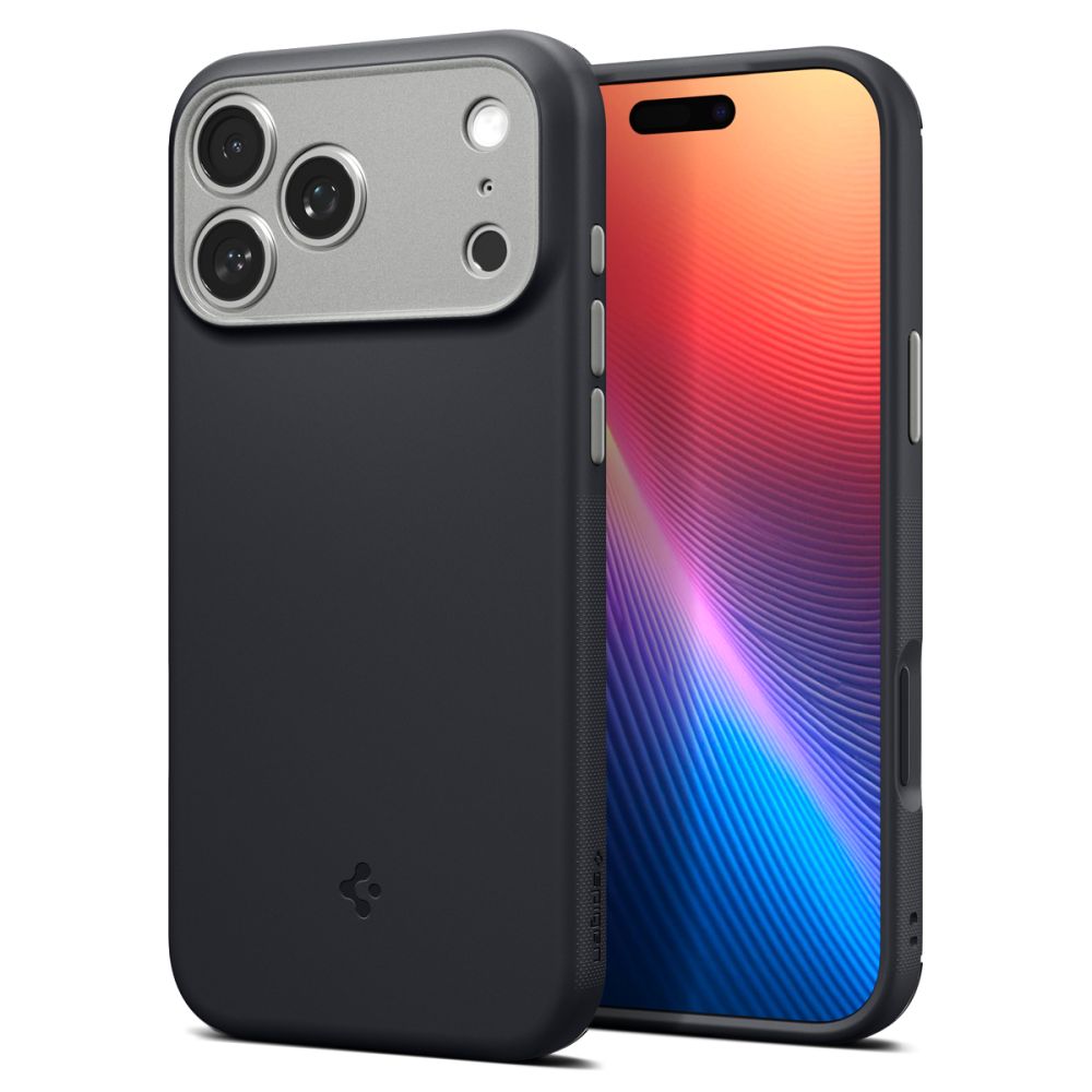 Spigen Nano Pop MagSafe dėklas iPhone 17 Pro – juodas